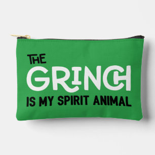 Pochette À Accessoires Grinch est ma citation de Spirit Animal