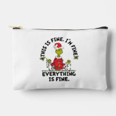 Pochette À Accessoires Grinch | Everything is Fine (Recto)