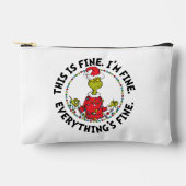 Pochette À Accessoires Grinch | Everything's Fine (Recto)