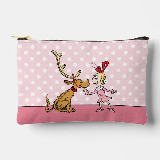 Pochette À Accessoires Grinch | Max & Cindy Lou Who (Recto)