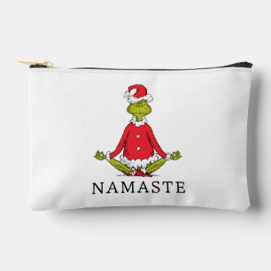 Pochette À Accessoires Grinch Namaste Père Noël
