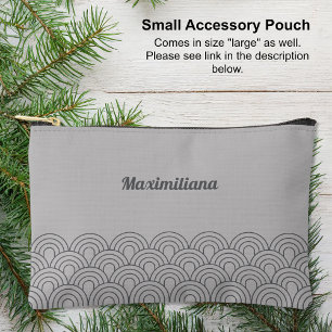 Pochette À Accessoires Gris - Arches Glam Petit Accessoire Pouch