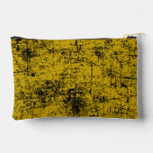 Pochette À Accessoires Grunge jaune (Verso)