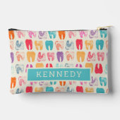 Pochette À Accessoires Grunge Tooth Motif (Verso)