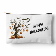 Halloween arbre d'automne Citrouille heureux