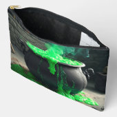 Pochette À Accessoires Halloween en cauldron de sorcière bouillonnante (Ouvrir)