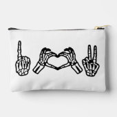 Pochette À Accessoires Halloween Hand Sign Language I Heart Peace (Verso)