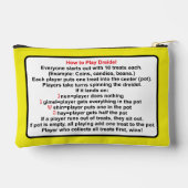 Pochette À Accessoires Hanoukka Dino Latker Manger Dreidel Game Accessoir (Verso)