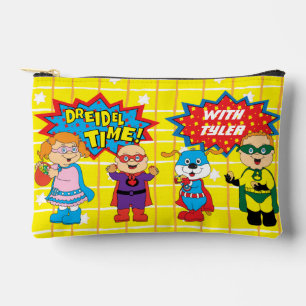 Pochette À Accessoires Hanoukka Super Friends Dreidel Accessory Pouch