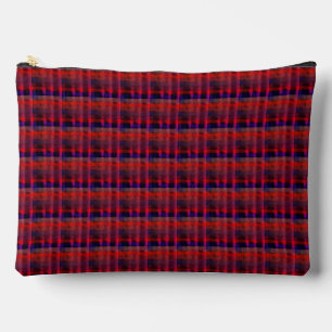 Pochette À Accessoires Hapa Plaid Orange 1974,