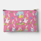 Pochette À Accessoires Happy Easter day- Pattern Funny Bunny And Eggs (Verso)