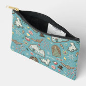 Pochette À Accessoires HARRY POTTER™ HOGWARTS™ Motif de cookies de Noël (Ouvrir)