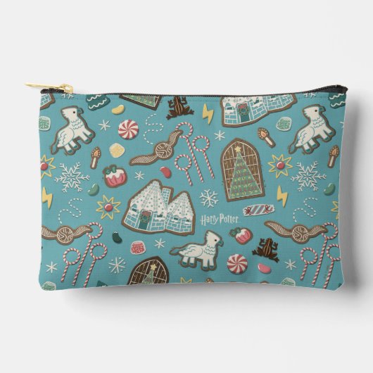Pochette À Accessoires HARRY POTTER™ HOGWARTS™ Motif de cookies de Noël (Recto)