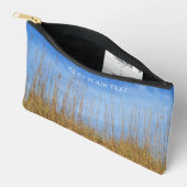 Pochette À Accessoires Herbe de plage par Shirley Taylor (Ouvrir)