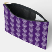 Pochette À Accessoires Hibou (violet) - Trousse d'accessoires (Ouvrir)