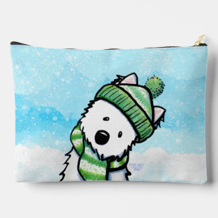 Pochette À Accessoires Hiver Westie Accessoire Pouch