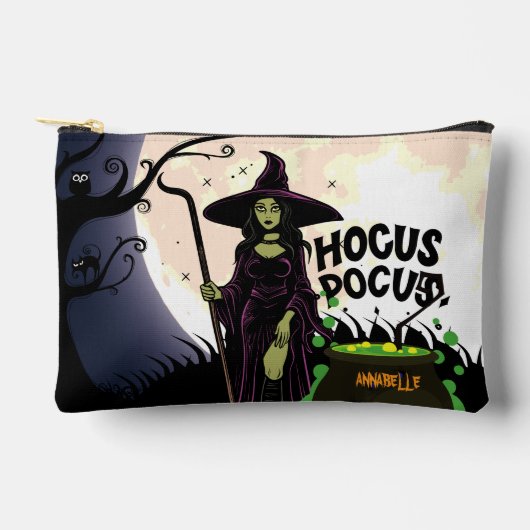 Pochette À Accessoires Hocus Pocus sorcière violet (Recto)