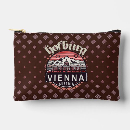 Pochette À Accessoires Hofburg en cercles (Recto)