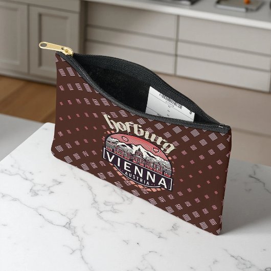 Pochette À Accessoires Hofburg en cercles