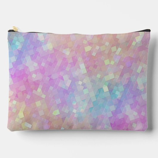 Pochette À Accessoires holo sparkle mosaic : (Recto)
