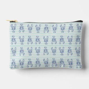 Pochette À Accessoires Homards bleus