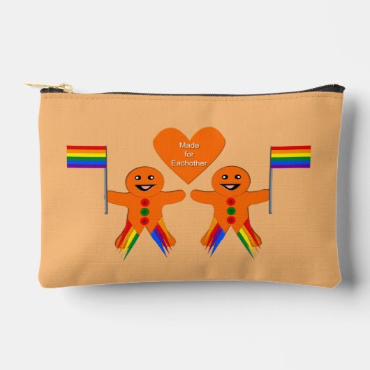 Pochette À Accessoires Hommes gays Noël Gingpain Couple (Recto)