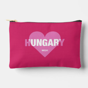 Pochette À Accessoires Hongrie Love monogramme personnalisé