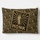 Pochette À Accessoires Honk Goose Funny Duck Chicken Mème (Verso)