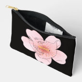 Pochette À Accessoires HOPES! – portrait floral minimal (Ouvrir)