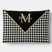 Pochette À Accessoires Houndstooth personnalisée (Recto)