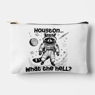 Pochette À Accessoires Houston... Qu'est-ce que c'est ? Aimant Raccoon ad