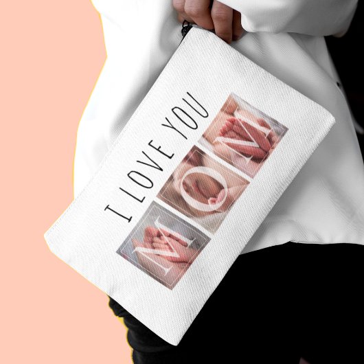 Pochette À Accessoires I Love You Maman Photo Large