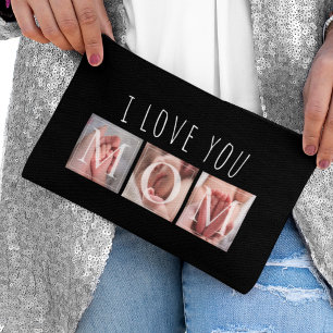 Pochette À Accessoires I Love You Mom Photo Small