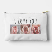 Pochette À Accessoires I Love You Mom Photo Small (Verso)