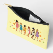 Pochette À Accessoires Icône de la mode des années 60 (Ouvrir)
