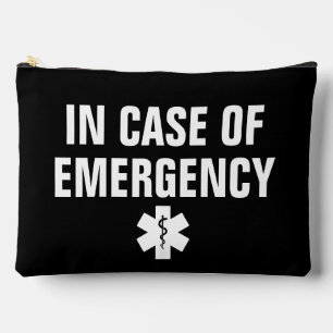 Pochette À Accessoires Identification d'alerte médicale de premiers soins