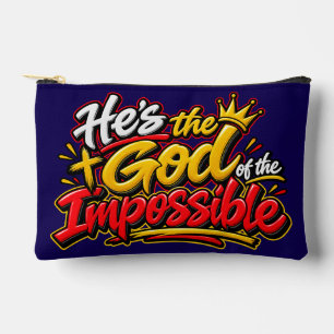 Pochette À Accessoires Il est le Dieu du possible