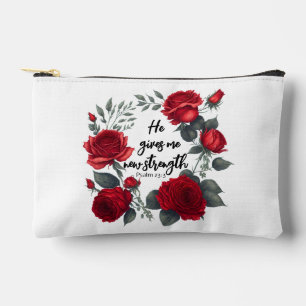 Pochette À Accessoires Il Me Donne Une Nouvelle Force