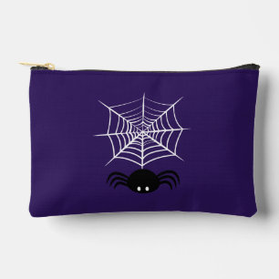 Pochette À Accessoires Illustration d'araignée d'Halloween effrayante