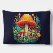 Pochette À Accessoires Illustration de champignon mignonne et créative (Verso)