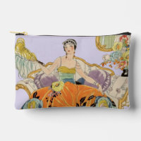 Illustration de mode Art Déco vintage élégante