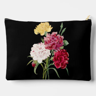 Pochette À Accessoires Illustration florale d'œillet vintage