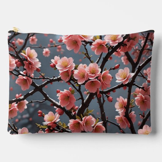 Pochette À Accessoires Image Quince à fleur (Recto)