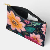 Pochette À Accessoires Imaginaire floral (Ouvrir)