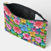 Pochette À Accessoires Imaginaire floral mignon et arc-en-ciel Whimsy dou (Ouvrir)