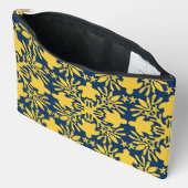 Pochette À Accessoires Impression aloha courtepoint hawaïenne honu (Ouvrir)