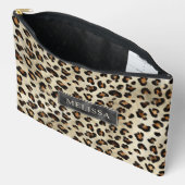 Pochette À Accessoires Impression artistique d'animal léopard Texture de  (Ouvrir)