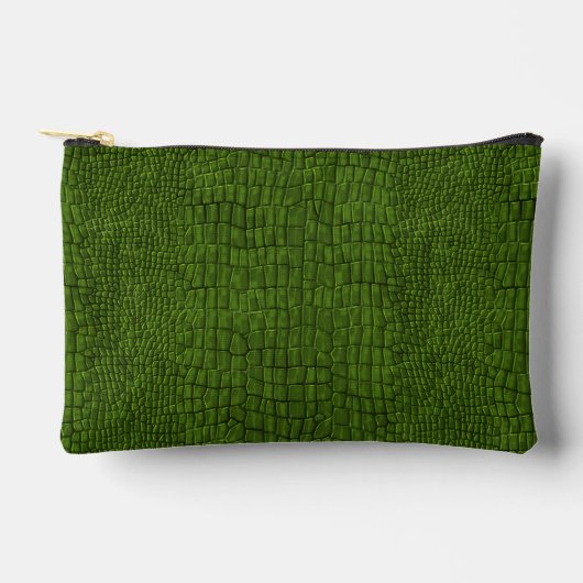Pochette À Accessoires Impression d'alligator (Recto)