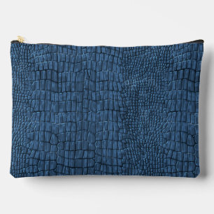 Pochette À Accessoires Impression d'alligator