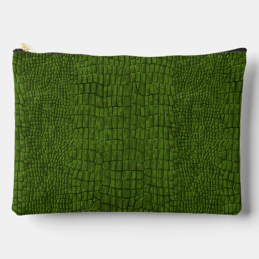 Pochette À Accessoires Impression d'alligator (Recto)
